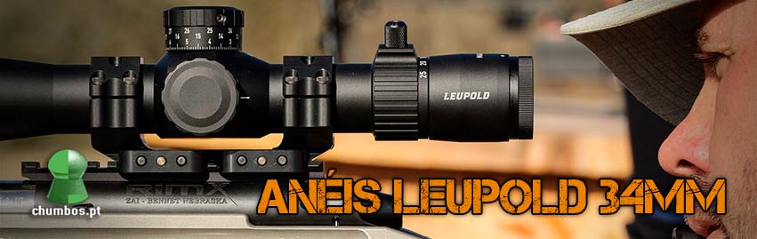 Anéis Leupold 34mm