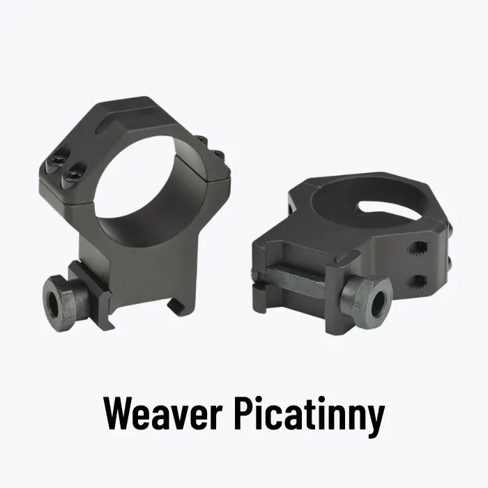 Anillas Weaver / Picatinny