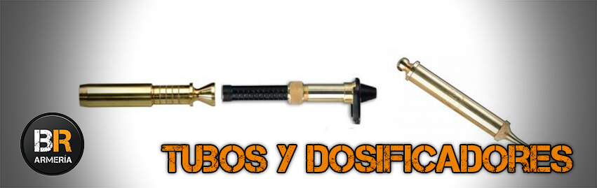 Tubos y dosificadores