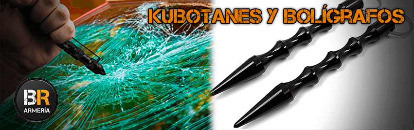 Kubotanes y Bolígrafos