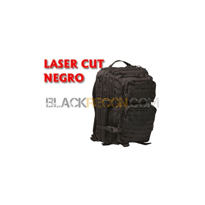 Mochila Miltec US Assault pack LG 36L mil-tec negra - Mochilas