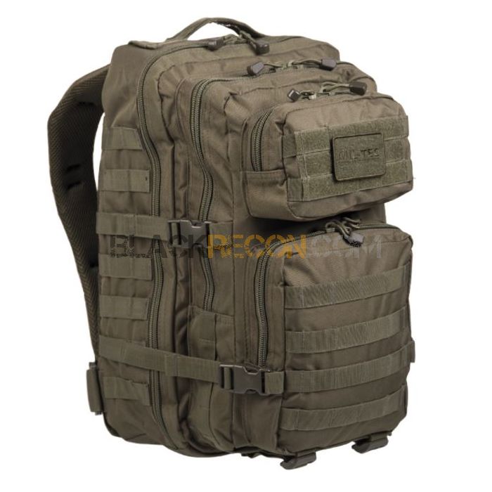 Mochila Táctica MilTec Verde de 36L con Molle