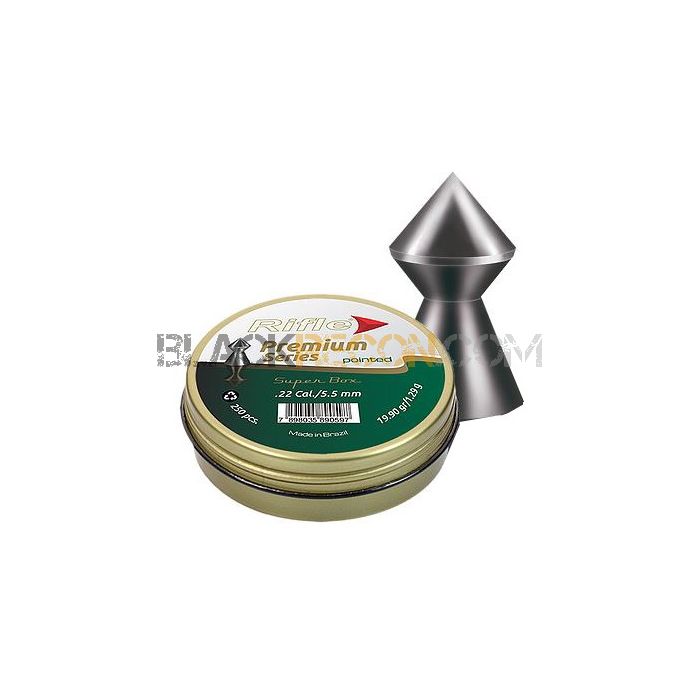 Perdigones Premium Series Pointed 5.5mm 1,29g