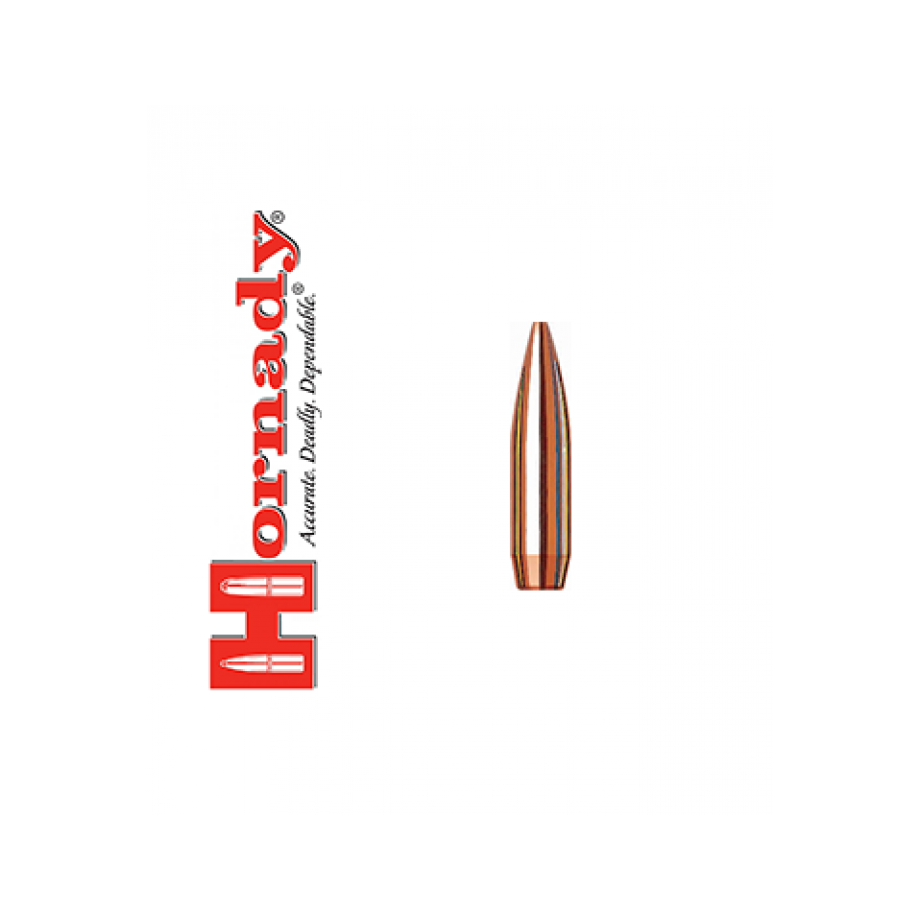 PUNTAS HORNADY 22 CAL.224 75 GR BTHP MATCH -4000 UDS imagen 1