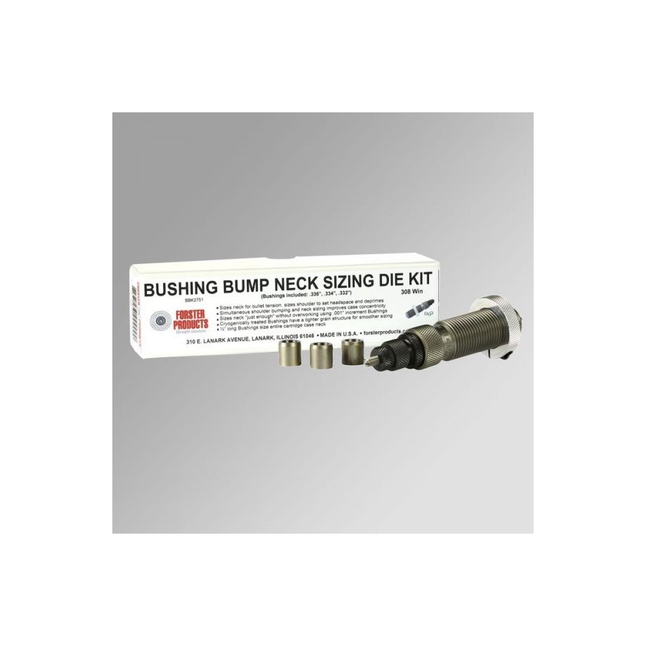 Die Recal Cuello kit bushing Forster Cal. 300 WM imagen 1