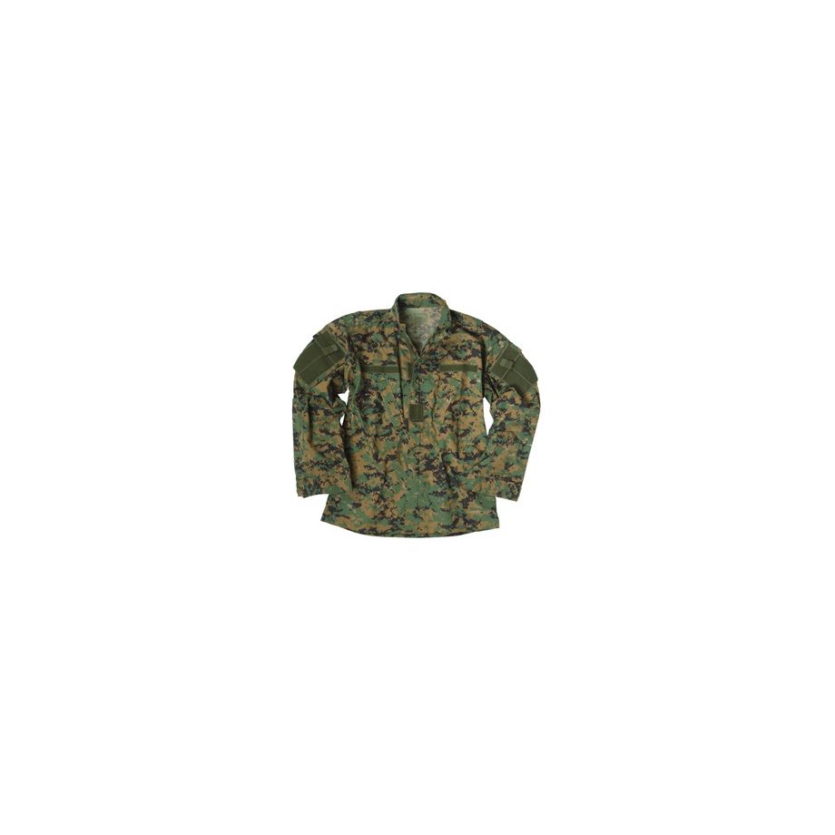 Chaqueta Mil-Tec US camo digital Woodland - S imagen 1