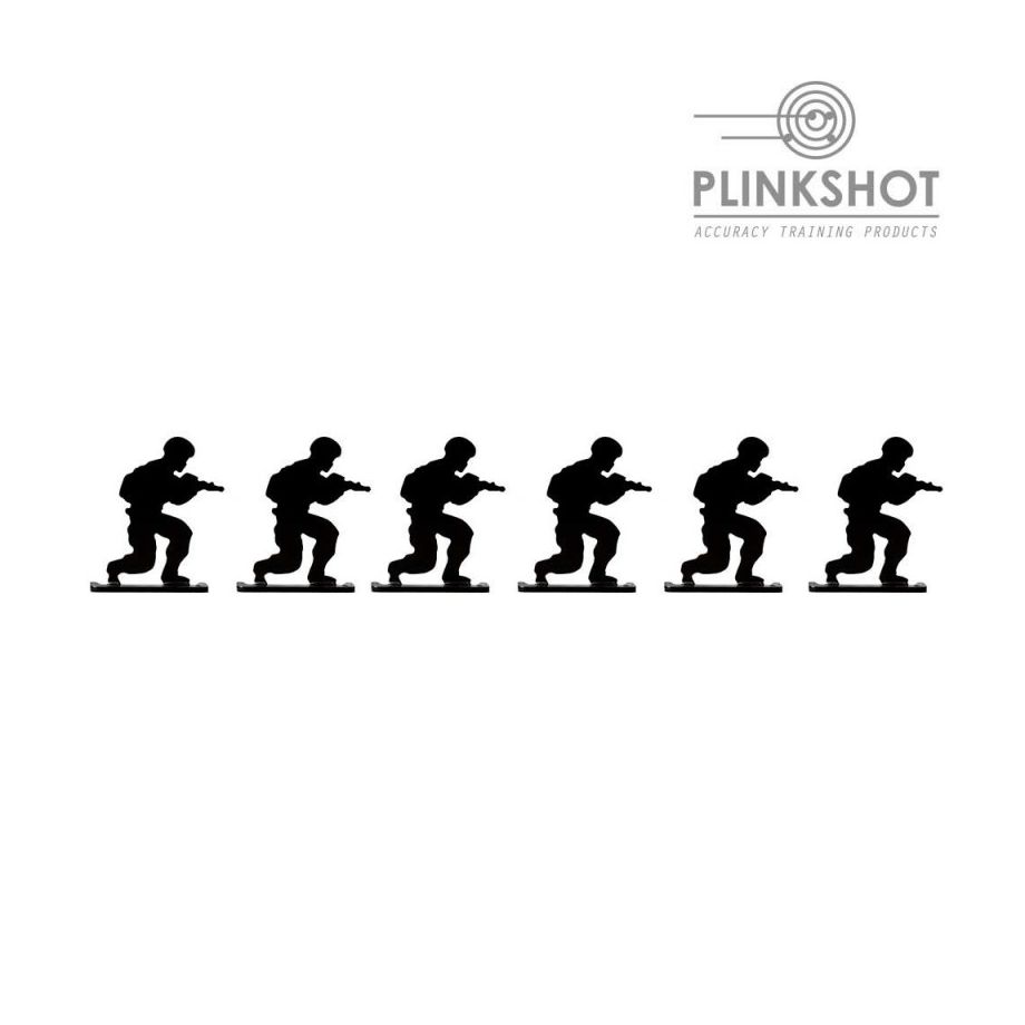 Diana PLINKSHOT silueta soldado 6 uds imagen 1