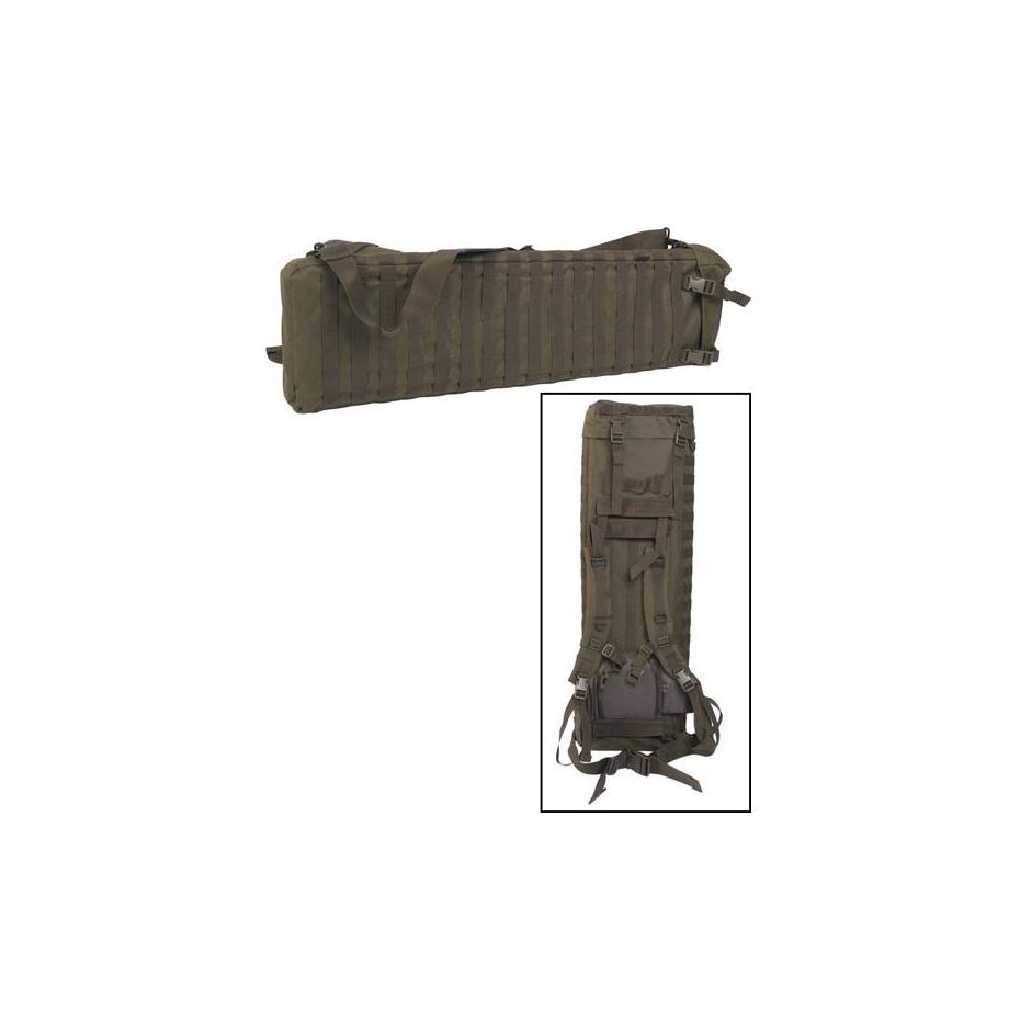 Funda para arma larga Mil-Tec MOLLE-Negro imagen 1