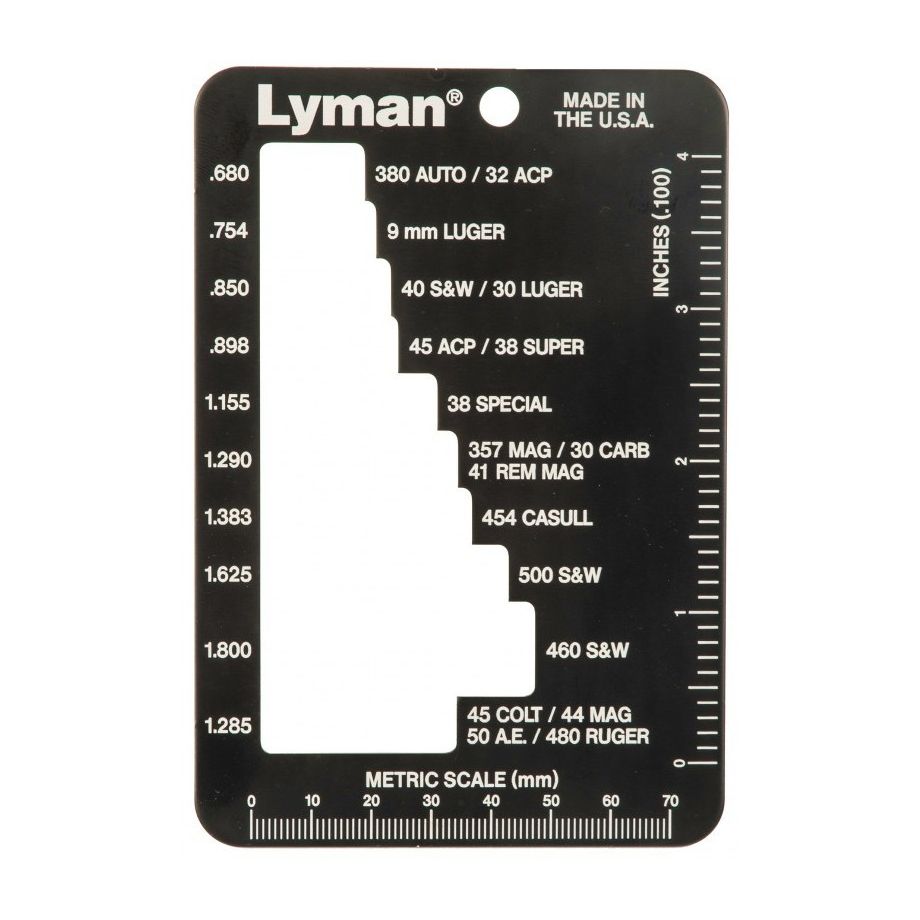 Galga para vainas de Arma Corta Lyman imagen 1