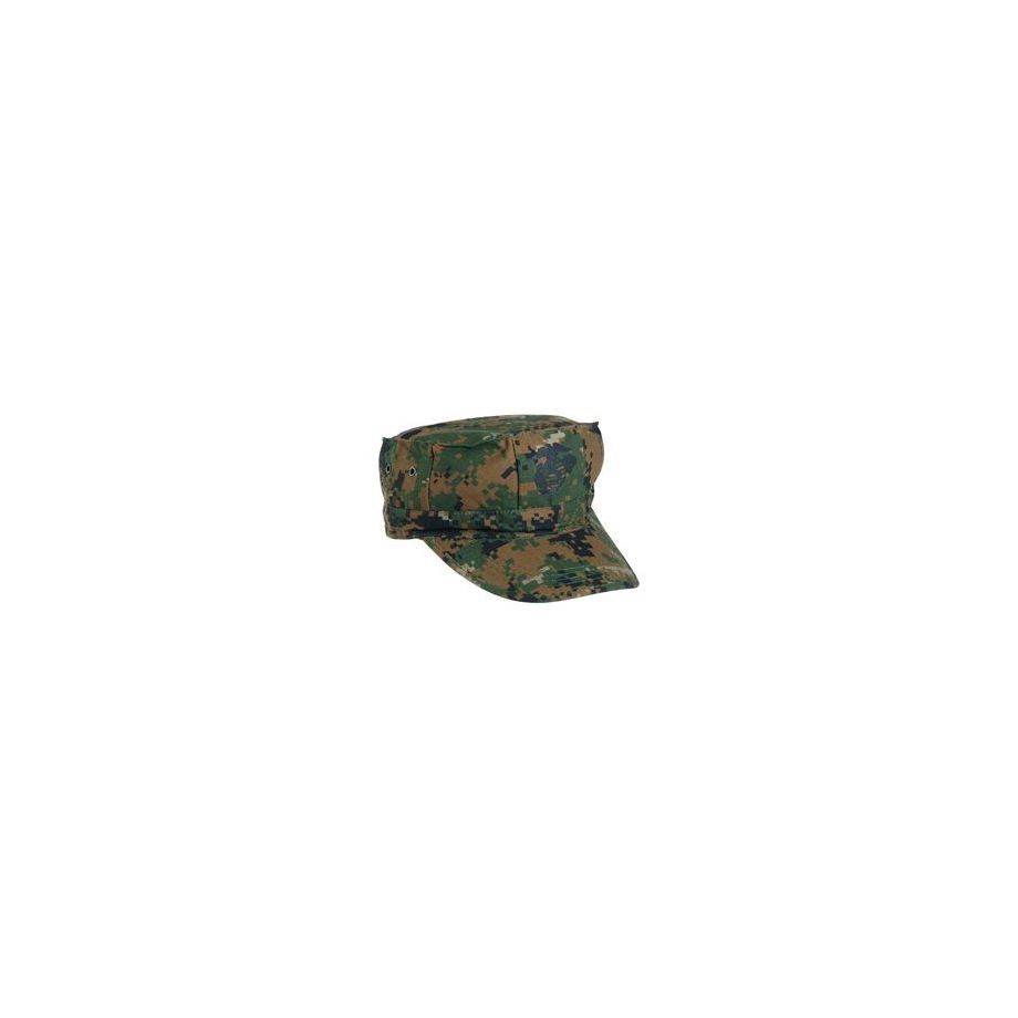 Gorra Mil-Tec USMC camo digital Woodland - L imagen 1