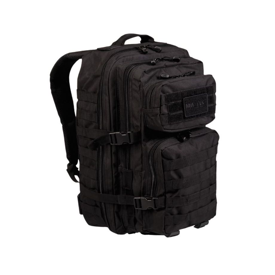 mochila negra miltec de 36 litros 