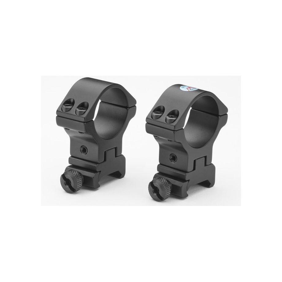 Anillas Sportsmatch ajustables 30mm Extra Altas Weaver Picatinny imagen 1