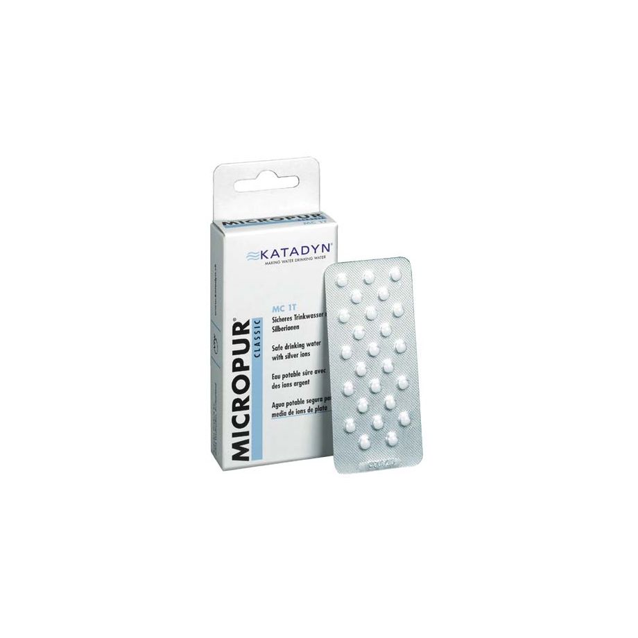 Pastillas potabilizadoras Katadyn
