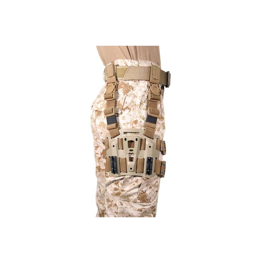 Pernera táctica Blackhawk SERPA CQC-Coyote imagen 1