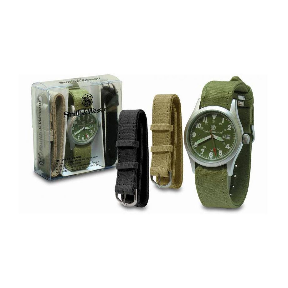 Comprar Reloj Smith &amp; Wesson Military Esfera Verde