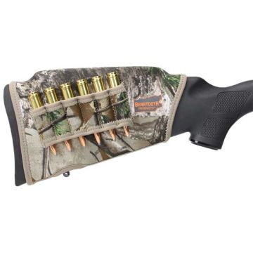 Carrillera Beartooth ajustable con canana para rifle Camo Realtree Xtra imagen 1