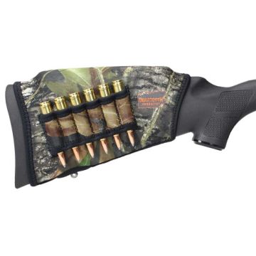 Carrillera Beartooth ajustable con canana para rifle Camo Mossy Oak imagen 1