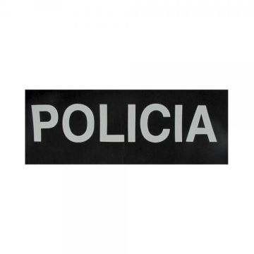 Parche reflectante POLICIA