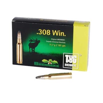 Cart. Brenneke Cal. 308W - 181gr TUG Caja 20 un. imagen 1