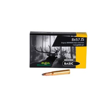 Cart. Brenneke Cal. 8x57JS-200gr Basic 20un imagen 1