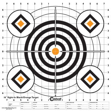 Diana en papel 16" x 16" (10 Unid) Bullseye imagen 1