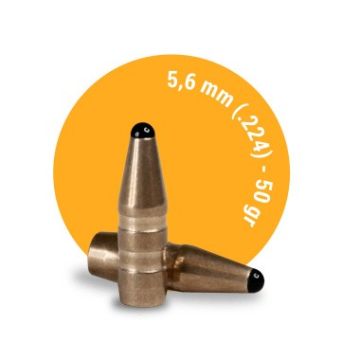 Puntas Cal. 22 (.224) 55gr Classic Hunter FOX imagen 1