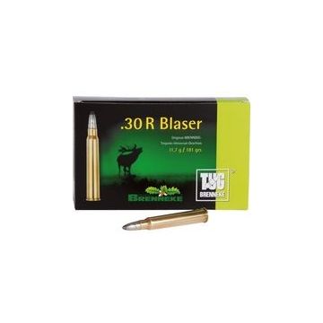Cart. Brenneke Cal. 30R Blaser -181gr TUG 20un imagen 1