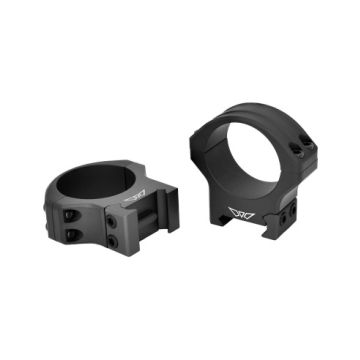Aneis  Warne Hyperlite 34mm média  para  Weaver Picatinny