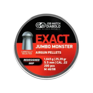 Balines JSB Exact Jumbo Monster Redesigned Deep 5,52 mm 25,39 gr - 200 unidades