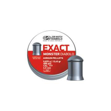 Balines JSB Exact Monster Diabolo 4,52 mm 13,43 gr - 400 unidades