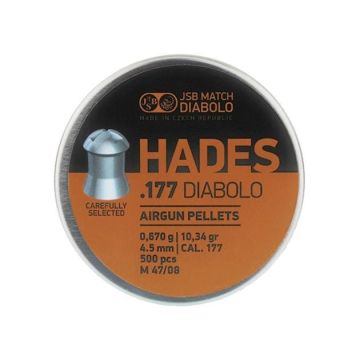 Balines JSB Hades 4,50 mm 10,34 gr 500 unidades