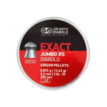 Balines JSB Jumbo Exact RS Diabolo 5,52 mm 13,43 gr - 250 unidades