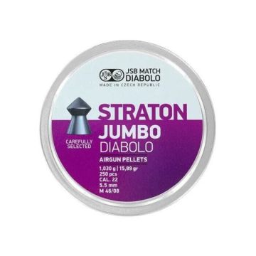 Balines JSB Straton Jumbo Diabolo 5,5 mm 15,89 gr - 250 unidades