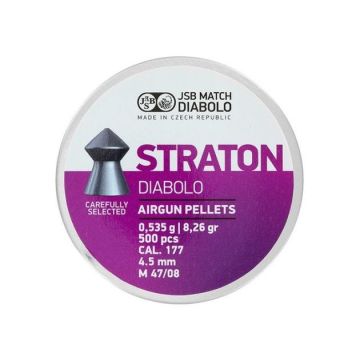 Balines JSB Straton Diabolo 4,5 mm 8,26 gr - 500 unidades