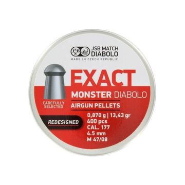 Balines JSB Monster redesigned 4.52 mm 13.43 gr - 400 unidades