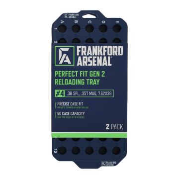 bandeja vainas nº4  (38 sp, 357 mag, 7,62x39) pack 2 un. frankford arsenal