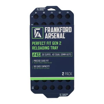 bandeja vainas nº4s  (38 sa, 40 s&w) pack 2 un. frankford arsenal
