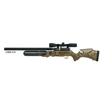 Carabina PCP Cometa Lynx V10 F-300B LT con regulador