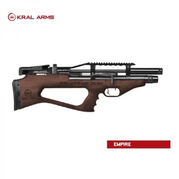 Carabina PCP Kral Puncher Empire XS madera 5.5 con silenciador