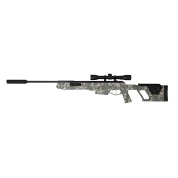 Carabina de muelle Norica Dead Eye Max Camo 4,5 mm - PACK visor y bípode