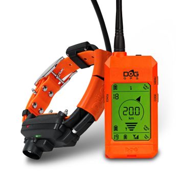 Collar localizador GPS para perros con Beeper + Educativo Dogtrace x25-TB con mando
