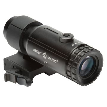 Lupa Sightmark 5X T-5 Lqd com Suporte Flip Up