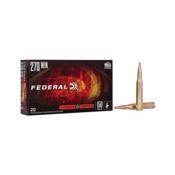 Munición Federal Fusion Tipped 270 Win - 150gr