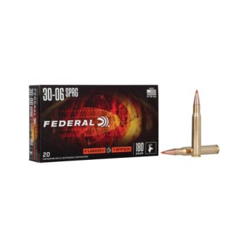 Munición Federal 30-06 Fusion Tipped - 180gr