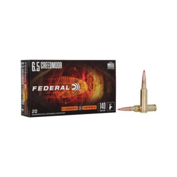 Munición Federal Fusion Tipped 6.5 Creedmoor - 140gr