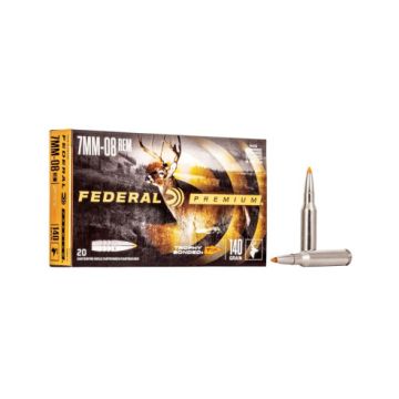 Munición Federal Trophy Bonded Tip 7mm-08 - 140gr