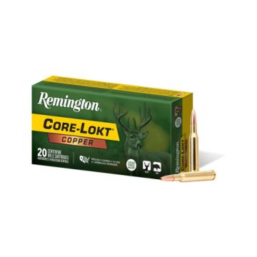 Munición Remington Core-Lokt Copper HP .270 win - 130 gr