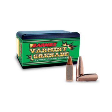 Projéteis Barnes varmint grenade .224" - 50 gr