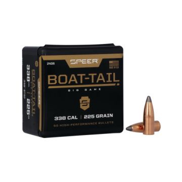 Projétil para  munição  Speer Bolas T-Tail 338 - 225 Grains