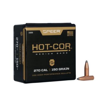 Projéteis Speer Hot-Cor SSP .277" - 150 gr